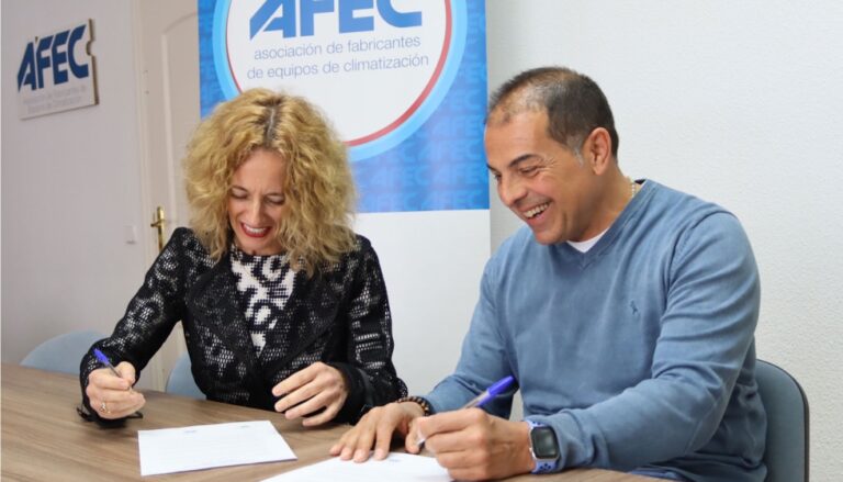 AFEC y AESCAI firman un acuerdo para divulgar conocimiento sobre calidad de aire interior y salud